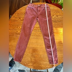 Wash Lab Keri Skinny Jean Burgundy Size 6 Stitch Fix